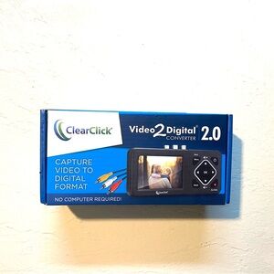 New in Box- Clearclick Video Conversion Device for Easy Digital Transfers